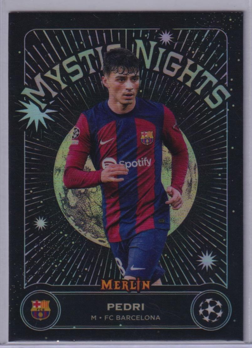 2023-24 Merlin UEFA Club Competitions #MN-6 Pedri Mystic Nights