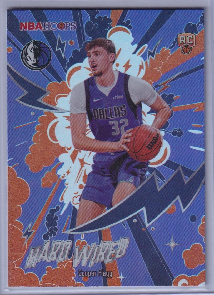 2025-26 Hoops #HW-21 Cooper Flagg Hard Wired Orange Hoops