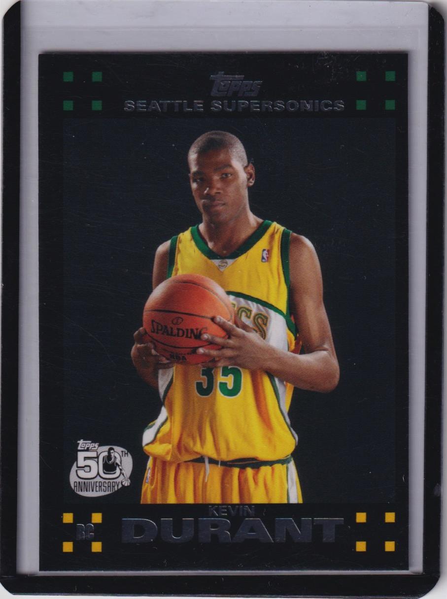 2007-08 Topps #112 Kevin Durant