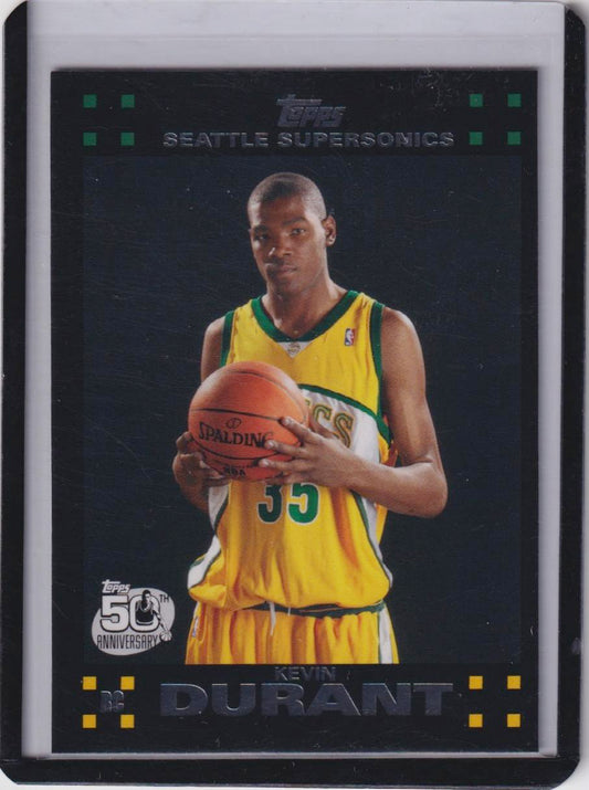2007-08 Topps #112 Kevin Durant
