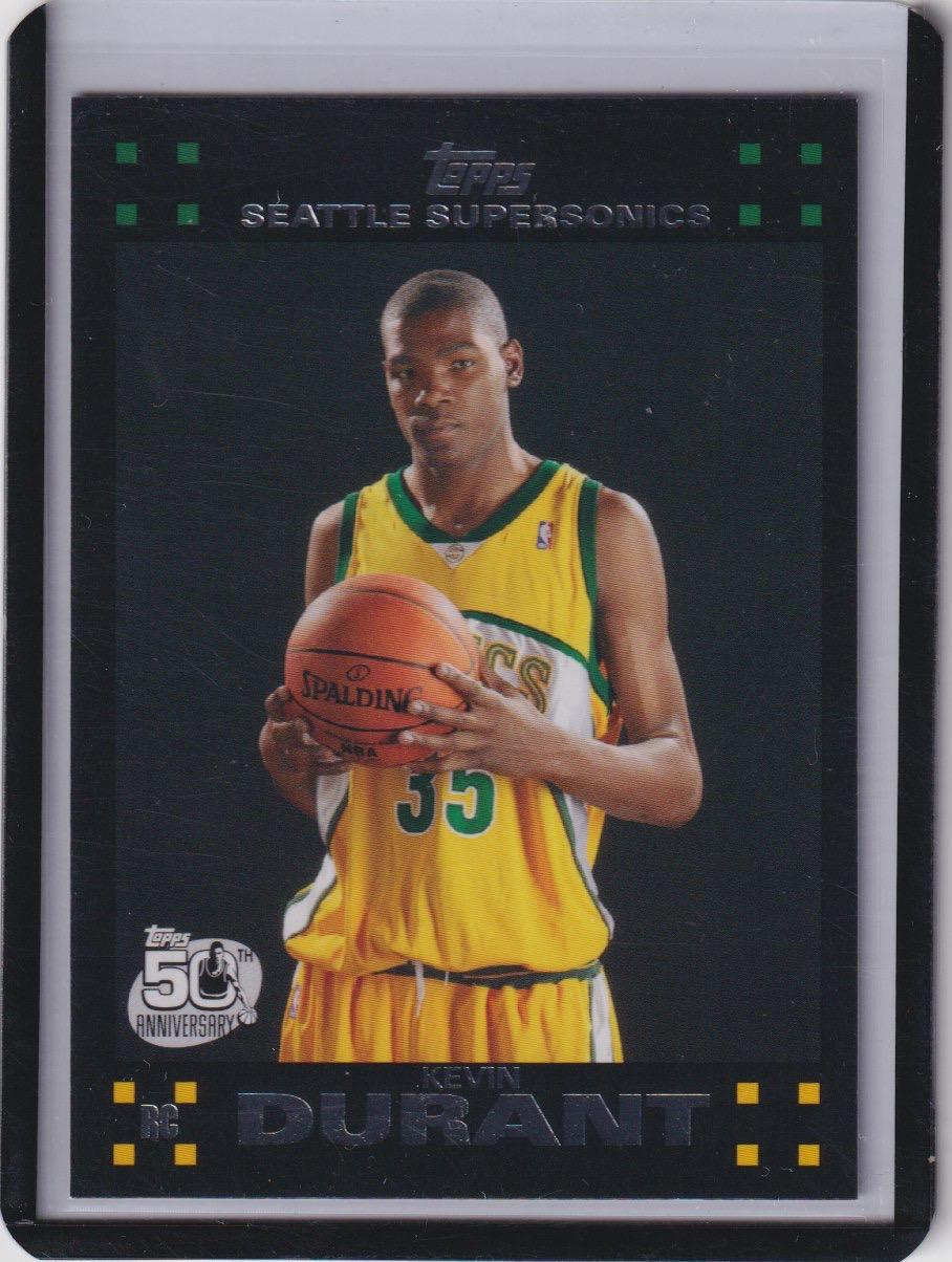 2007-08 Topps #112 Kevin Durant