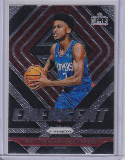 2018-19 Panini Prizm #11 Shai Gilgeous-Alexander Emergent