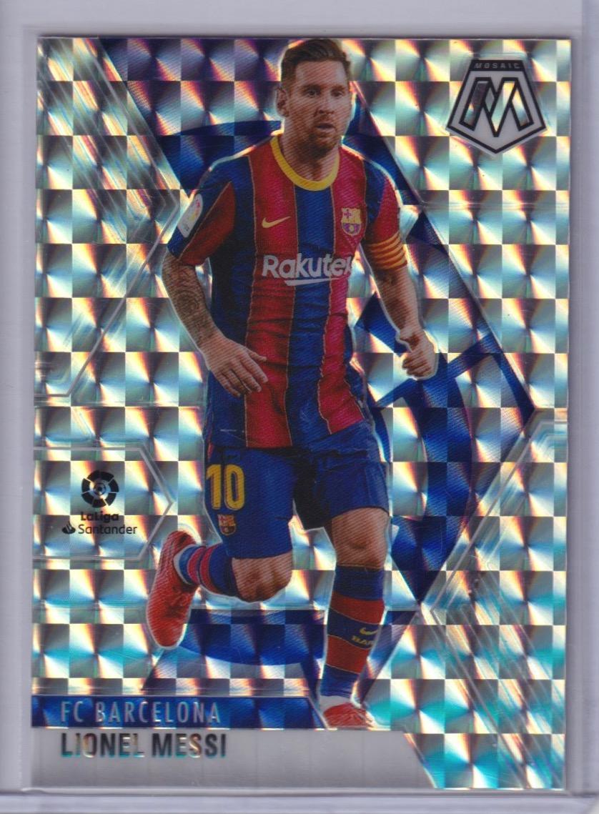 2020-21 Panini Mosaic La Liga #57 Lionel Messi Mosaic