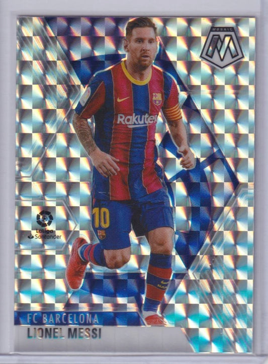 2020-21 Panini Mosaic La Liga #57 Lionel Messi Mosaic