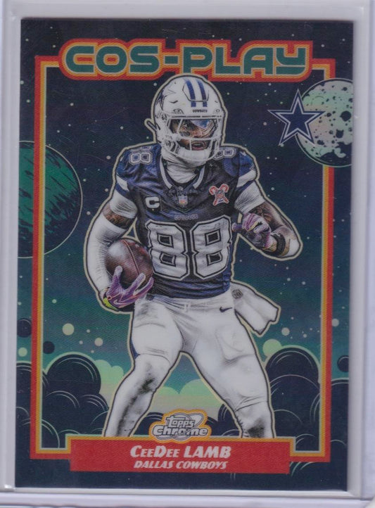 2025 Topps Chrome Cosmic #CP-20 CeeDee Lamb Cos-Play