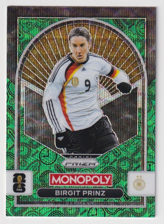 2026 Prizm Monopoly FIFA #88 Birgit Prinz Four Corners Green Wave Prizms