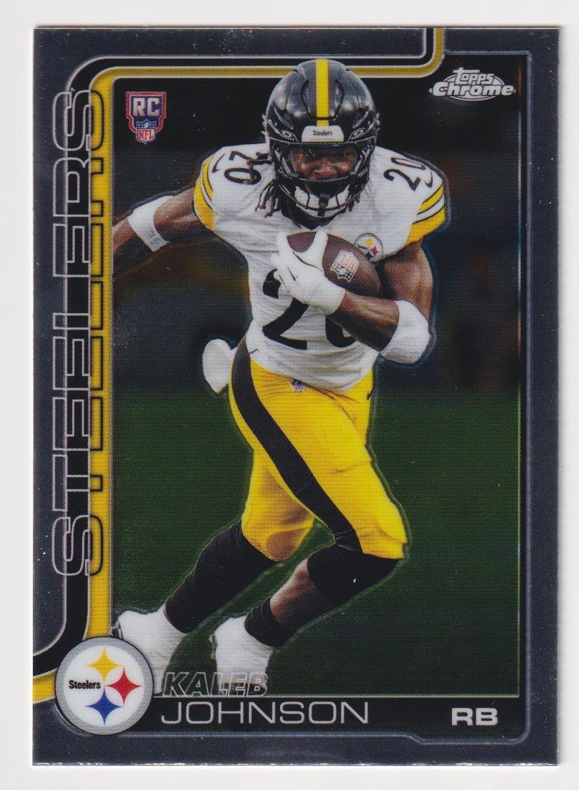 2025 Topps Chrome #323 Kaleb Johnson