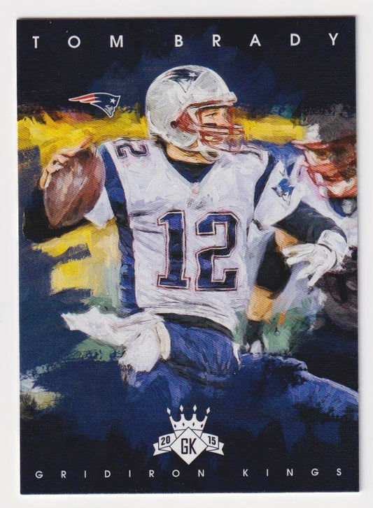 2015 Panini Gridiron Kings #11 Tom Brady