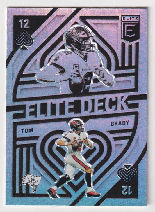 2021 Donruss Elite #ED17 Tom Brady Elite Deck