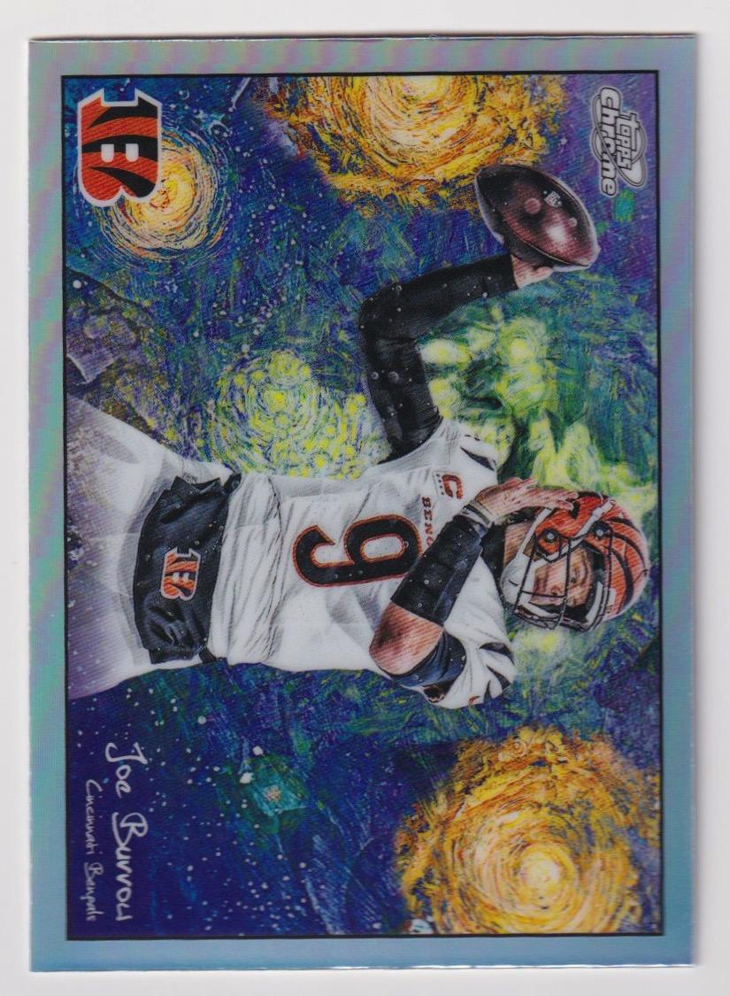 2025 Topps Chrome Cosmic #STN-13 Joe Burrow Stars in the Night