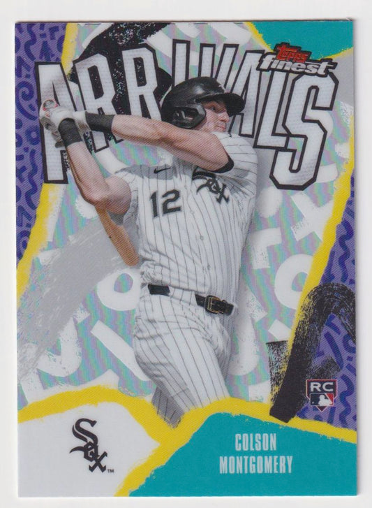 2026 Finest #A-10 Colson Montgomery Arrivals Refractors
