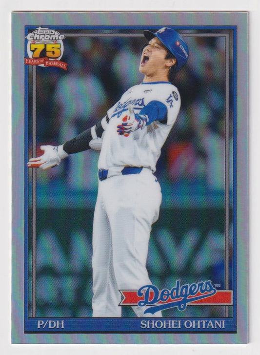 2026 Topps Chrome #91CB-1 Shohei Ohtani 1991 Topps Chrome Baseball