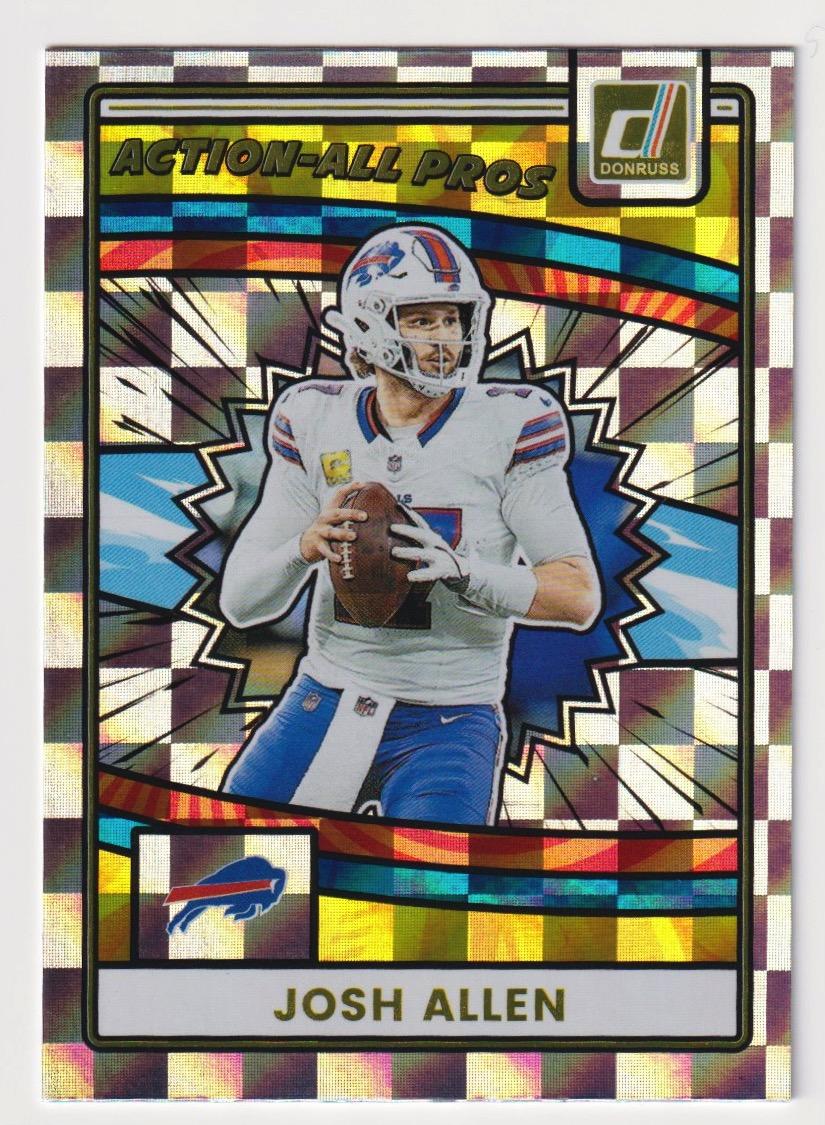 2025 Donruss #AAP-JAL Josh Allen Action-All Pros