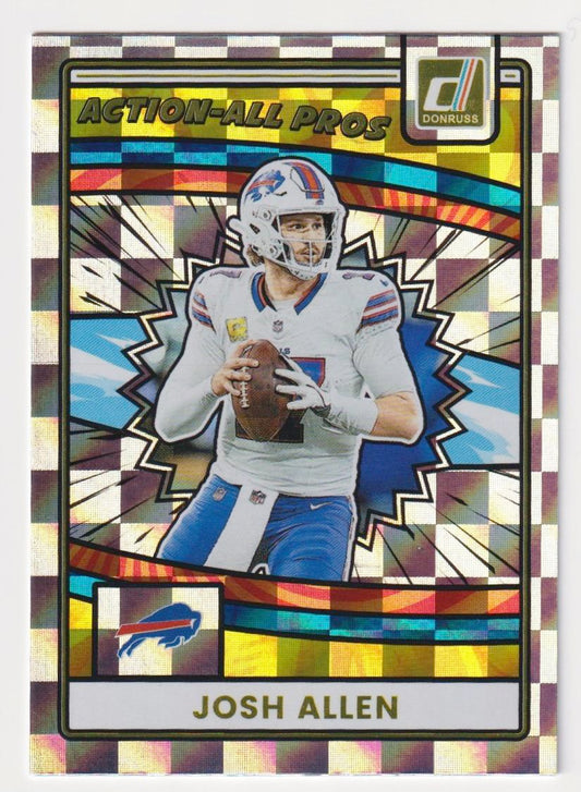 2025 Donruss #AAP-JAL Josh Allen Action-All Pros