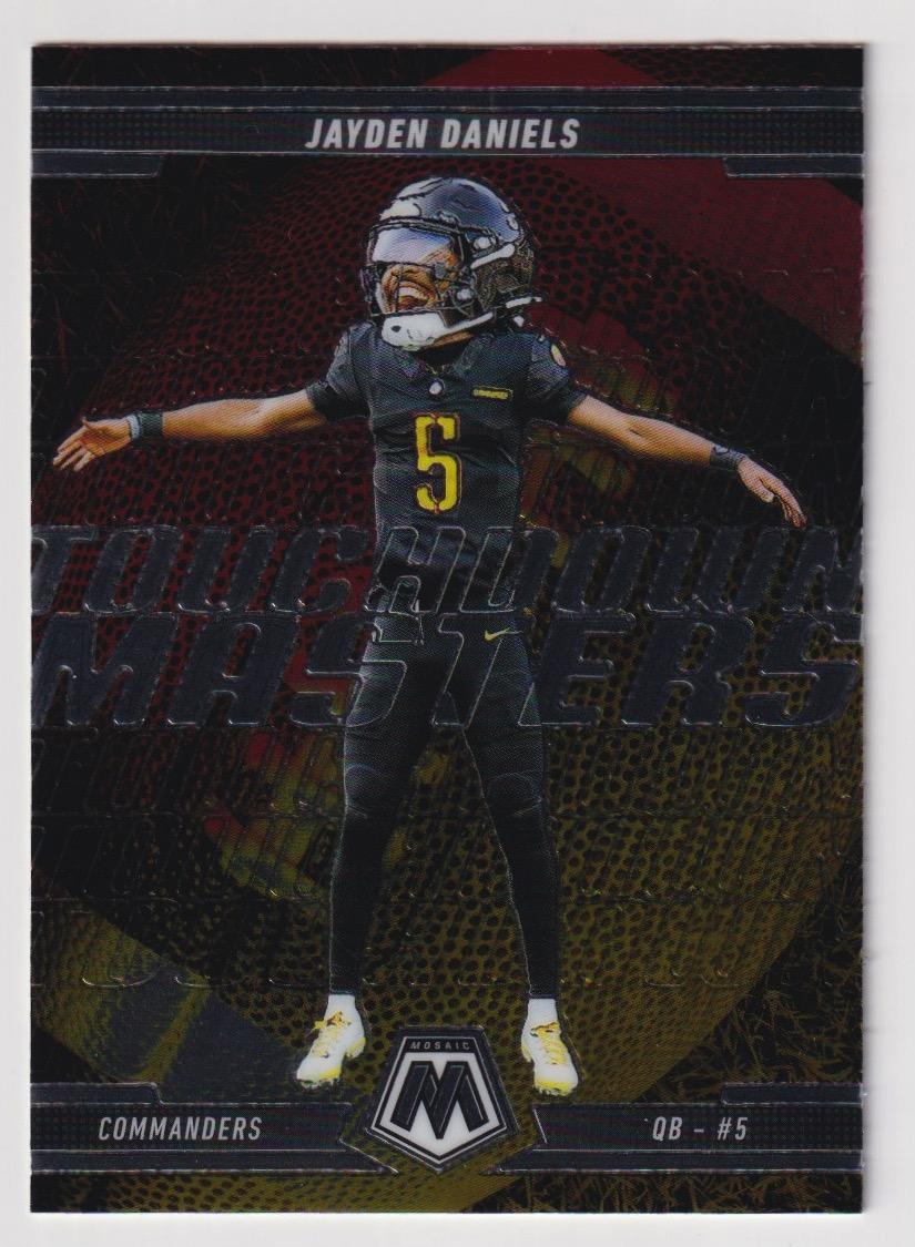 2025 Panini Mosaic #7 Jayden Daniels Touchdown Masters
