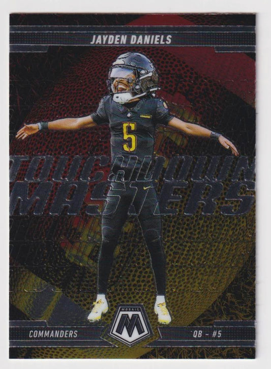 2025 Panini Mosaic #7 Jayden Daniels Touchdown Masters