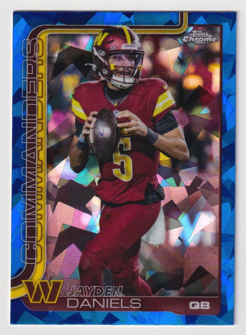 2025 Topps Chrome Sapphire Edition #295 Jayden Daniels