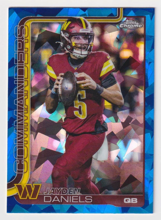 2025 Topps Chrome Sapphire Edition #295 Jayden Daniels