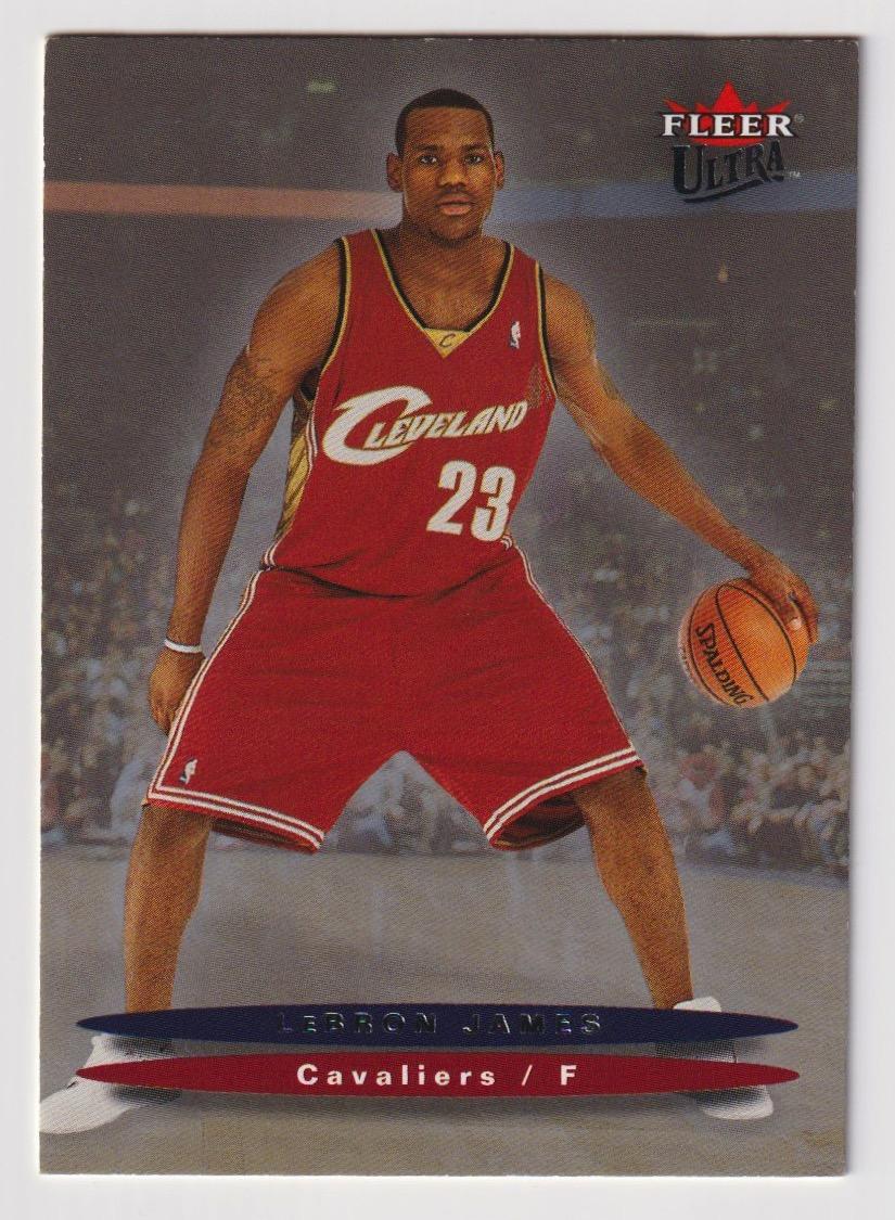 2003-04 Ultra Hummer H2 #171a LeBron James light background