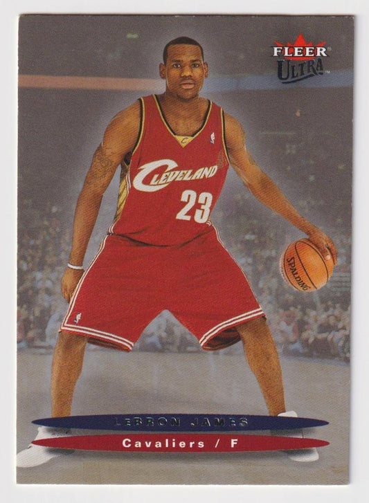 2003-04 Ultra Hummer H2 #171a LeBron James light background