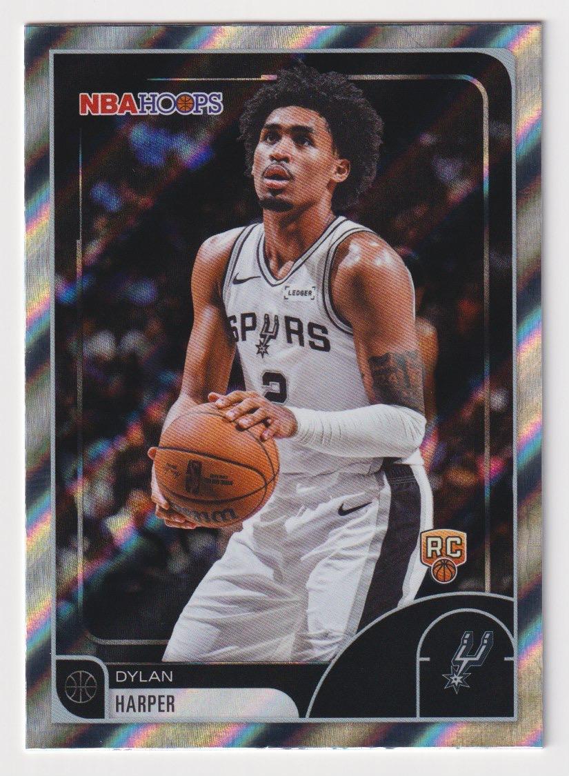 2025-26 Hoops #7 Dylan Harper Light Burst
