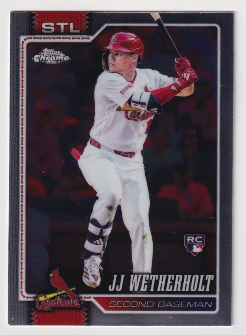 2026 Topps Chrome #119 JJ Wetherholt
