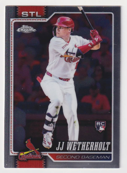 2026 Topps Chrome #119 JJ Wetherholt
