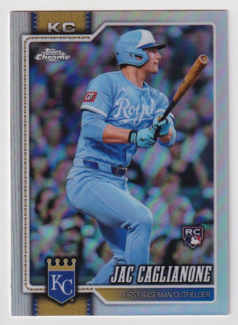 2026 Topps Chrome #131 Jac Caglianone Refractors