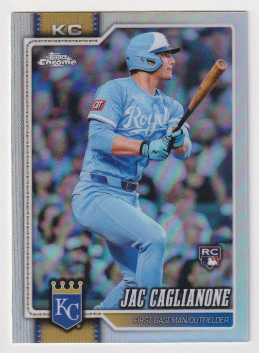 2026 Topps Chrome #131 Jac Caglianone Refractors