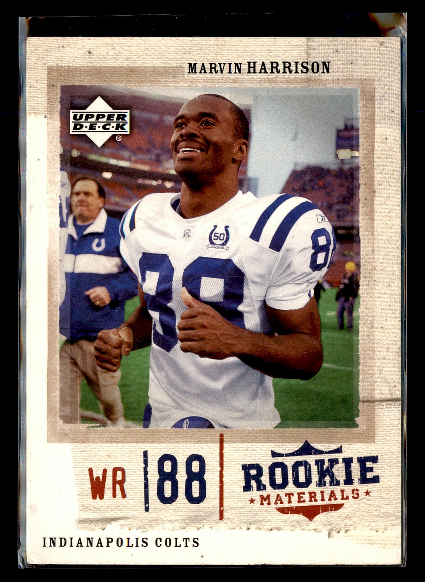 2005 Upper Deck Rookie Materials #38 Marvin Harrison