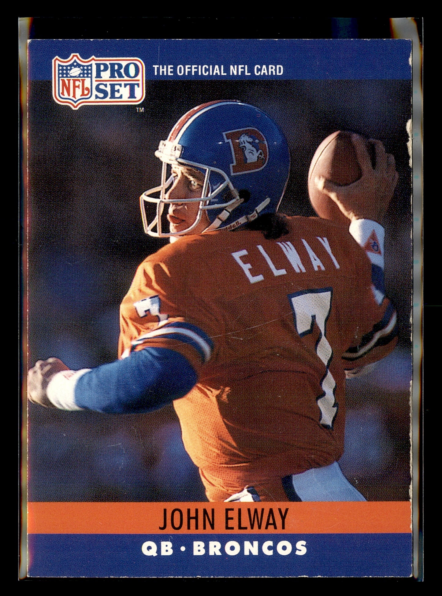 1990 Pro Set #88 John Elway