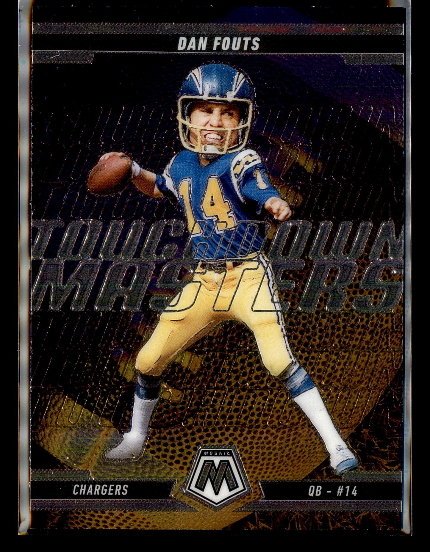 2025 Panini Mosaic #17 Dan Fouts Touchdown Masters