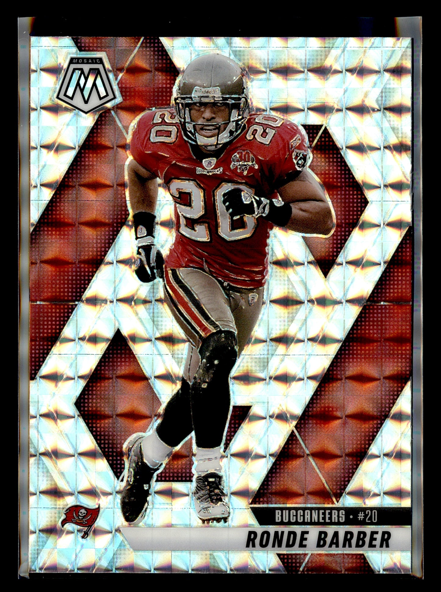 2025 Panini Mosaic #233 Ronde Barber Silver