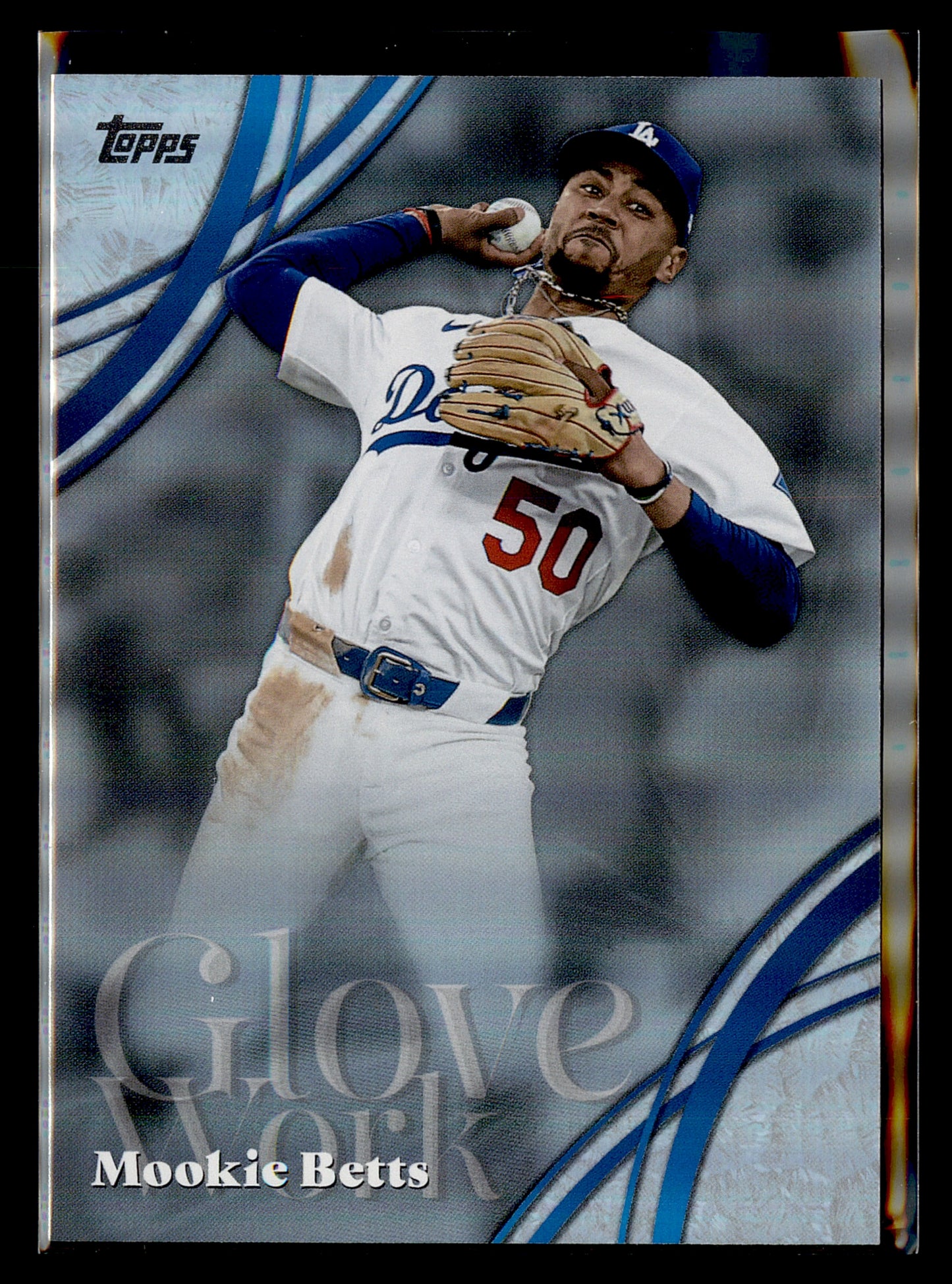 2026 Topps #GW-20 Mookie Betts Glove Work