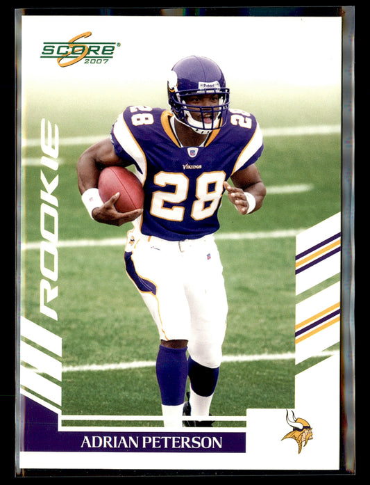 2007 Score #341 Adrian Peterson