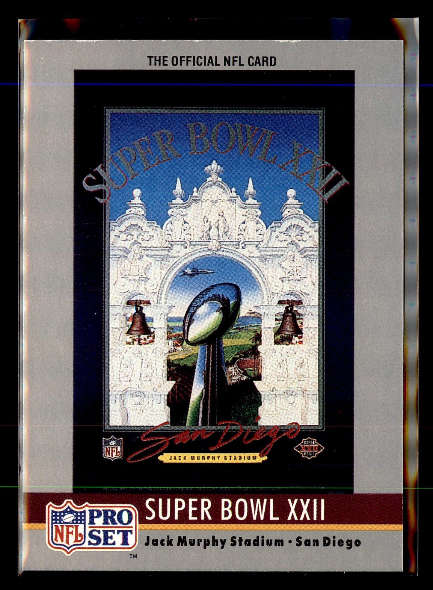 1990 Pro Set #22a Super Bowl XXII SBXXII, Super Bowl Collectibles