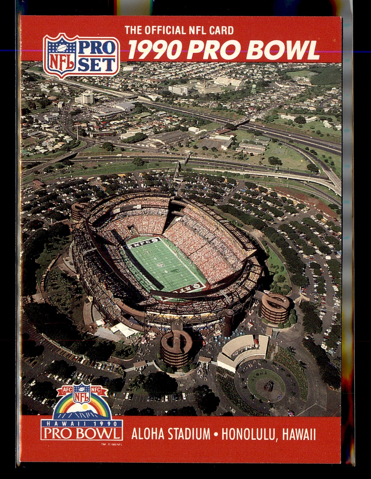 1990 Pro Set #334 Aloha Stadium