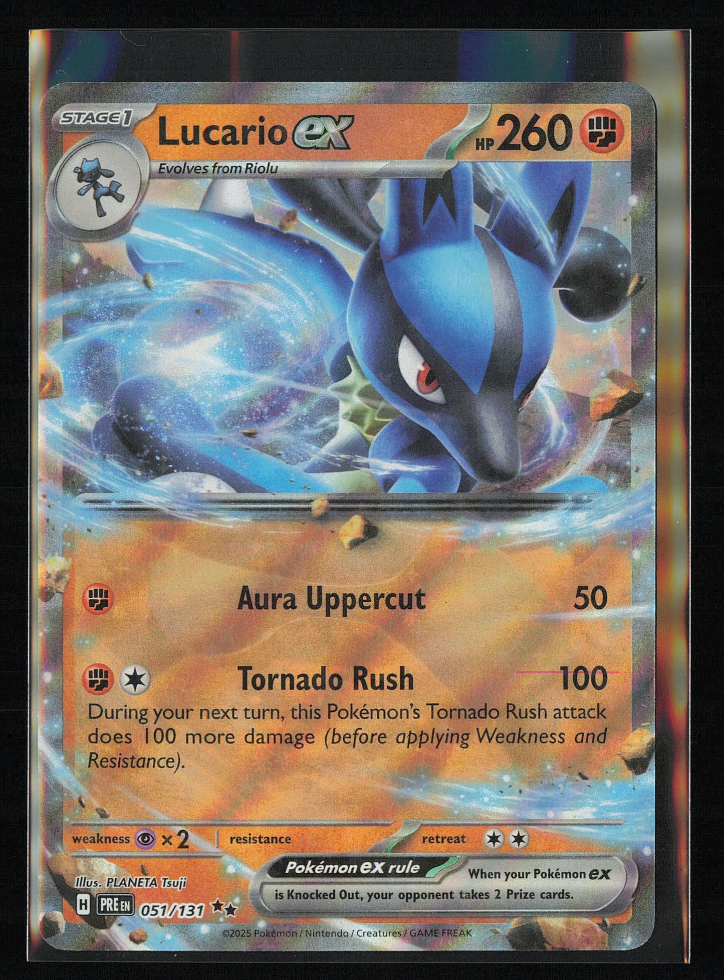 SV: Prismatic Evolutions #051/131 Lucario ex