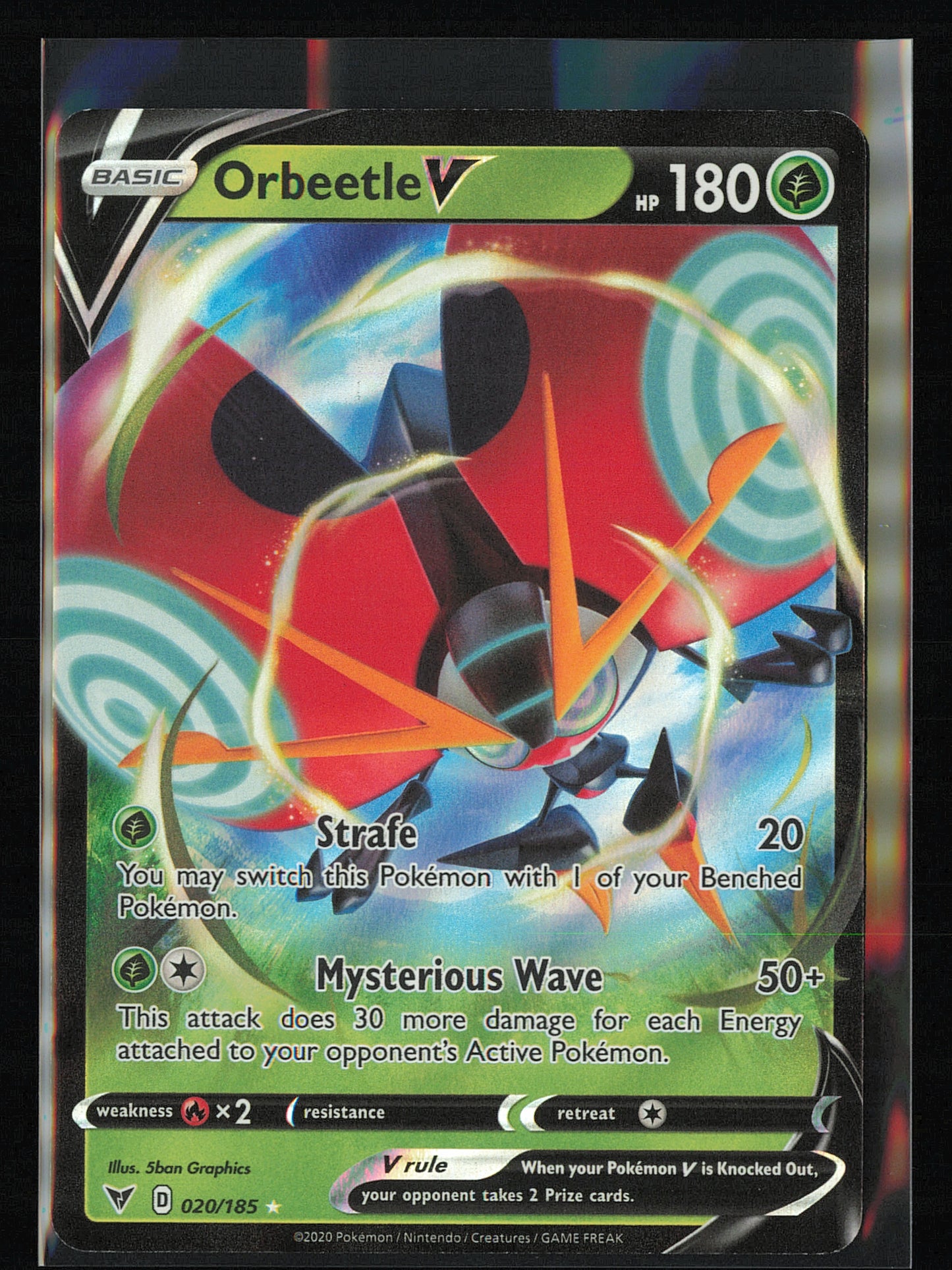 SWSH04: Vivid Voltage #020/185 Orbeetle V