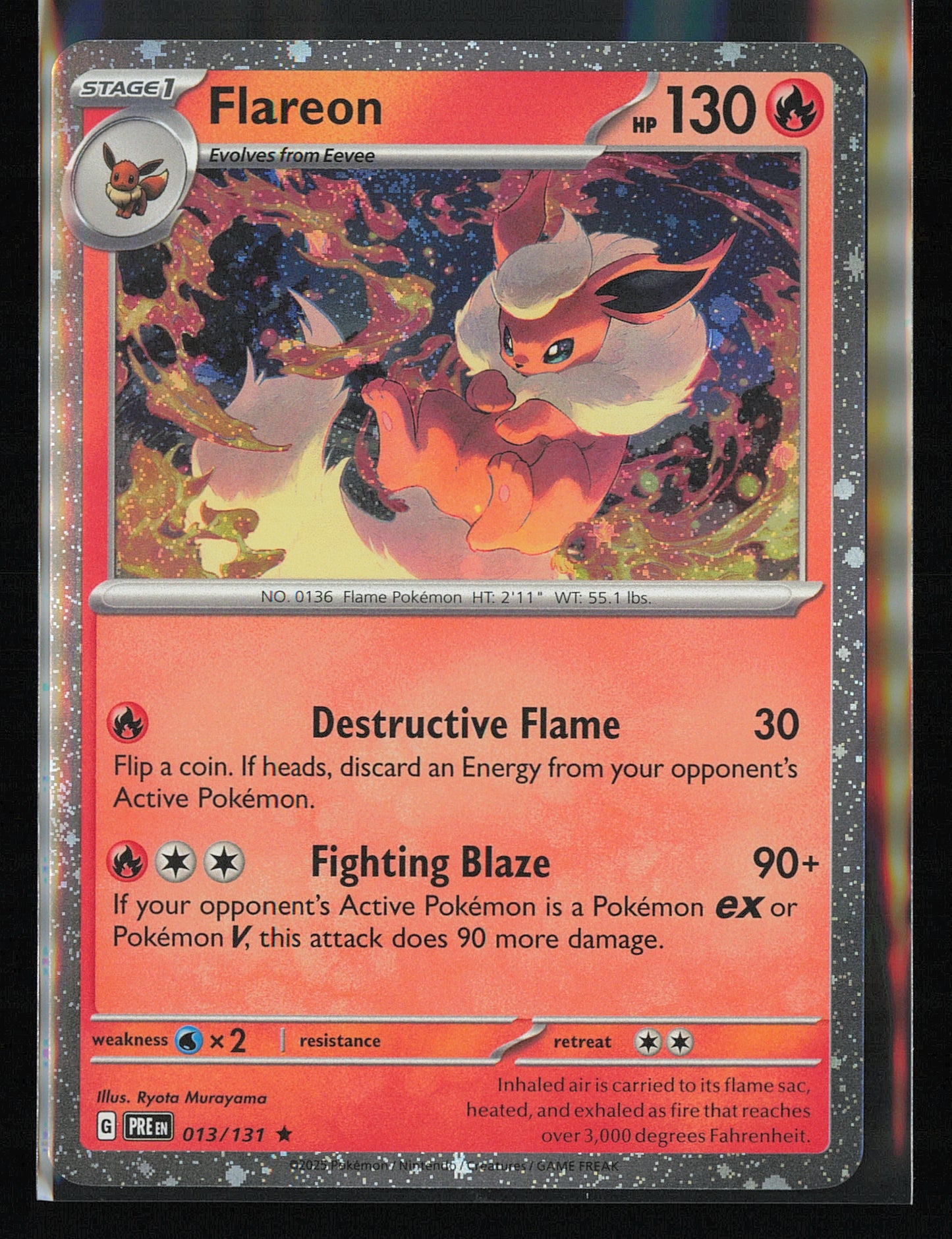 SV: Prismatic Evolutions #013/131 Flareon