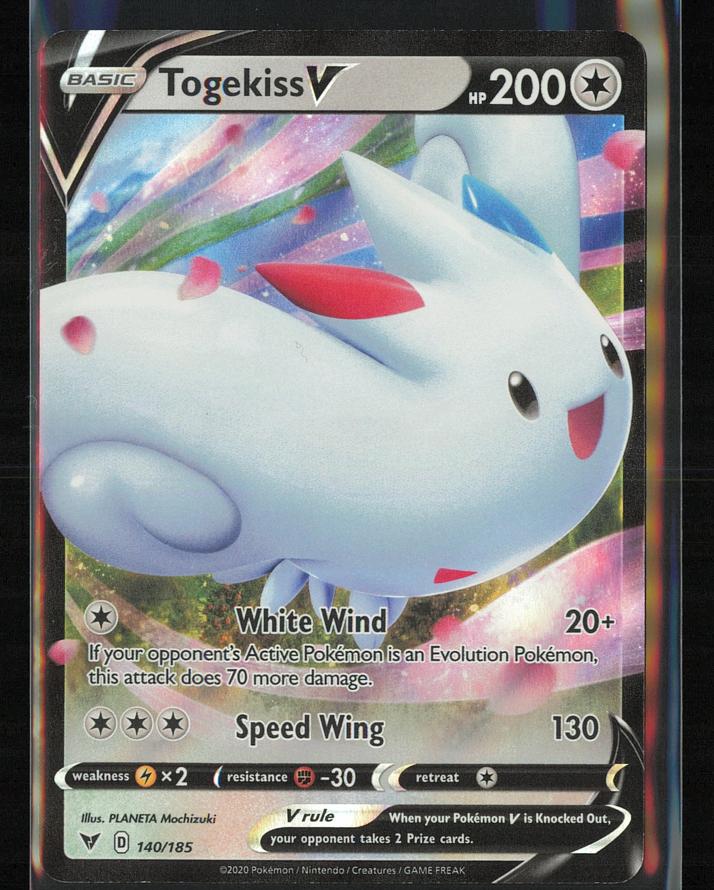 SWSH04: Vivid Voltage #140/185 Togekiss V