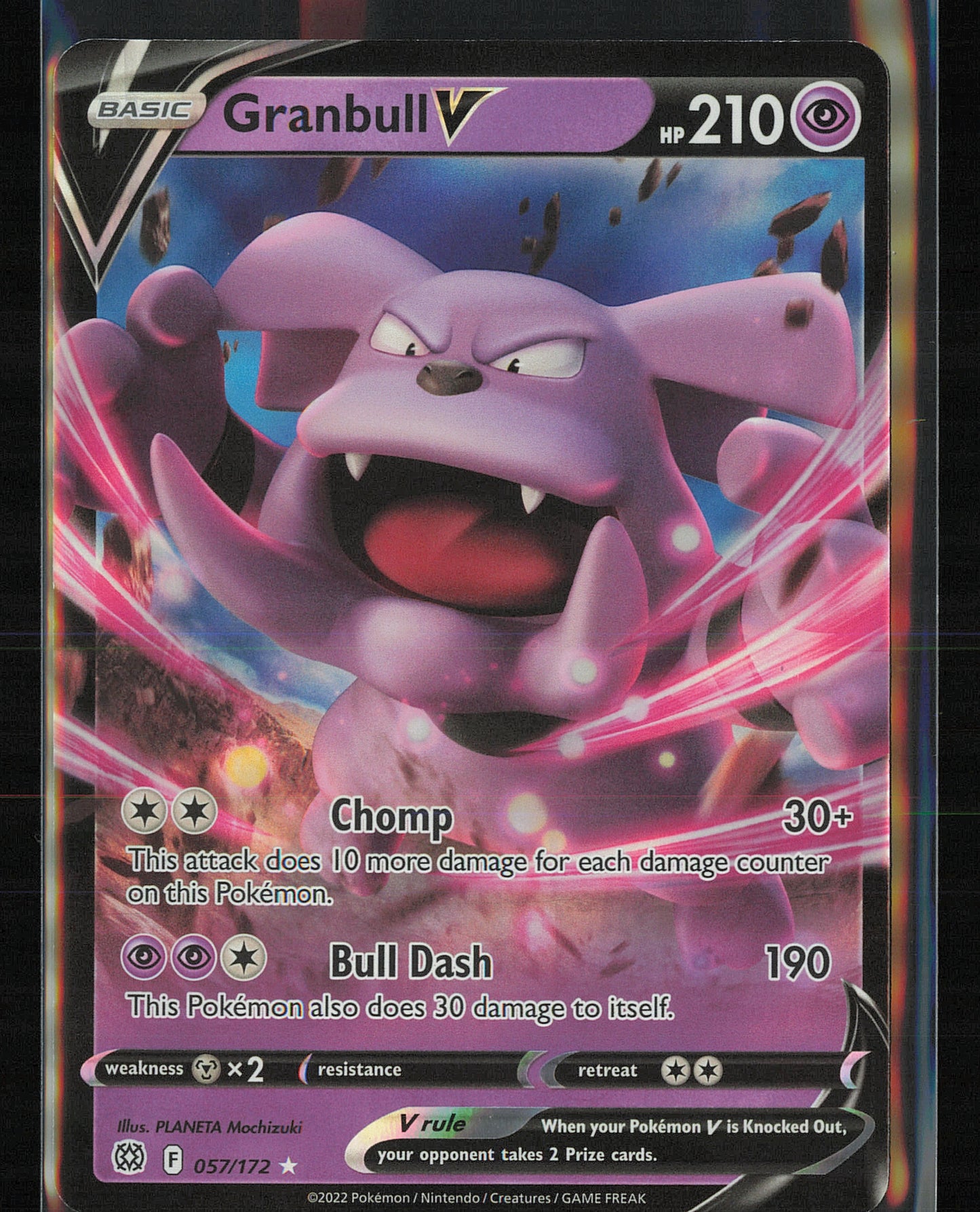SWSH09: Brilliant Stars #057/172 Granbull V