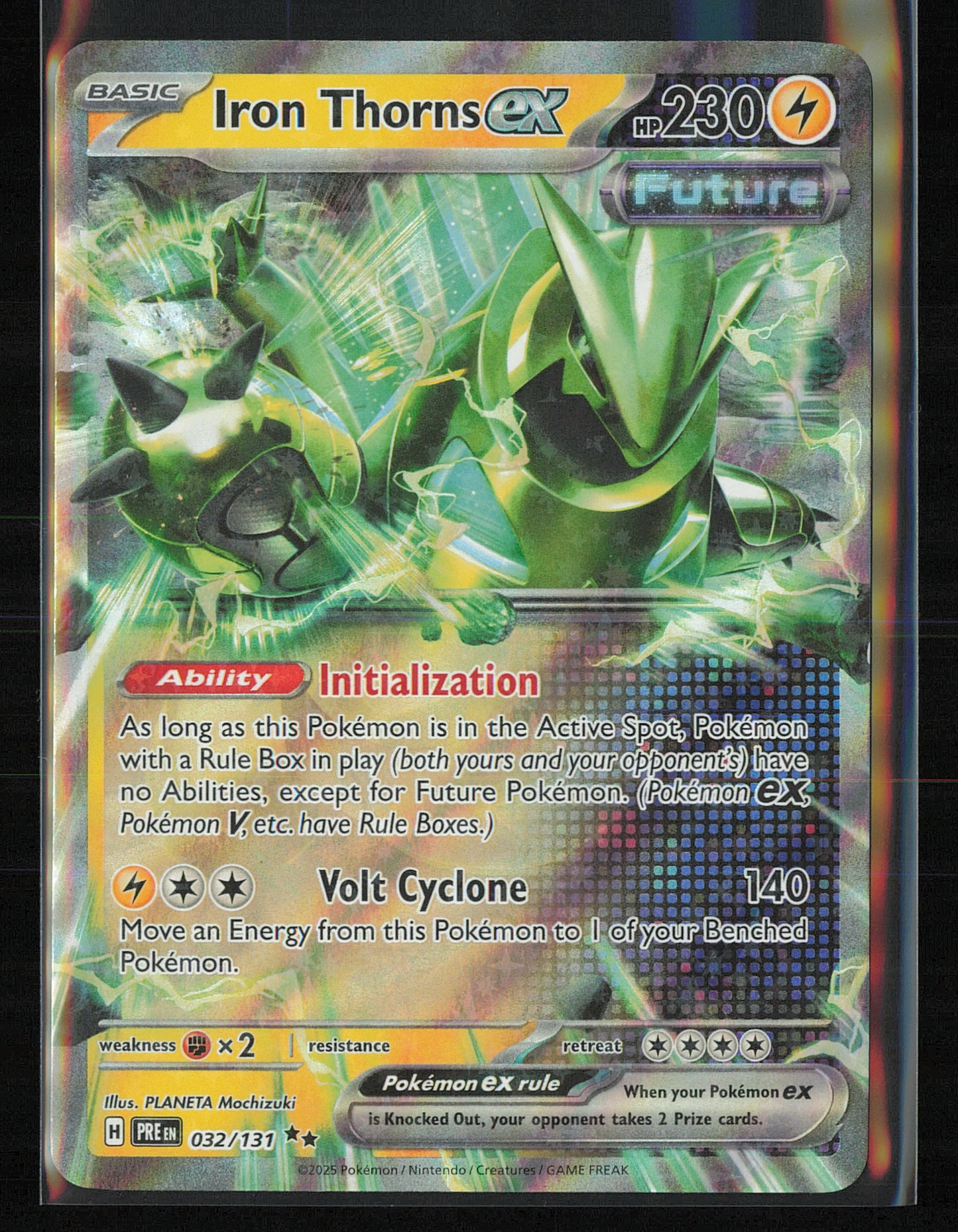 SV: Prismatic Evolutions #032/131 Iron Thorns ex