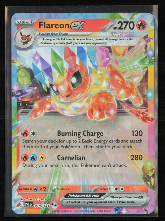 SV: Prismatic Evolutions #014/131 Flareon ex