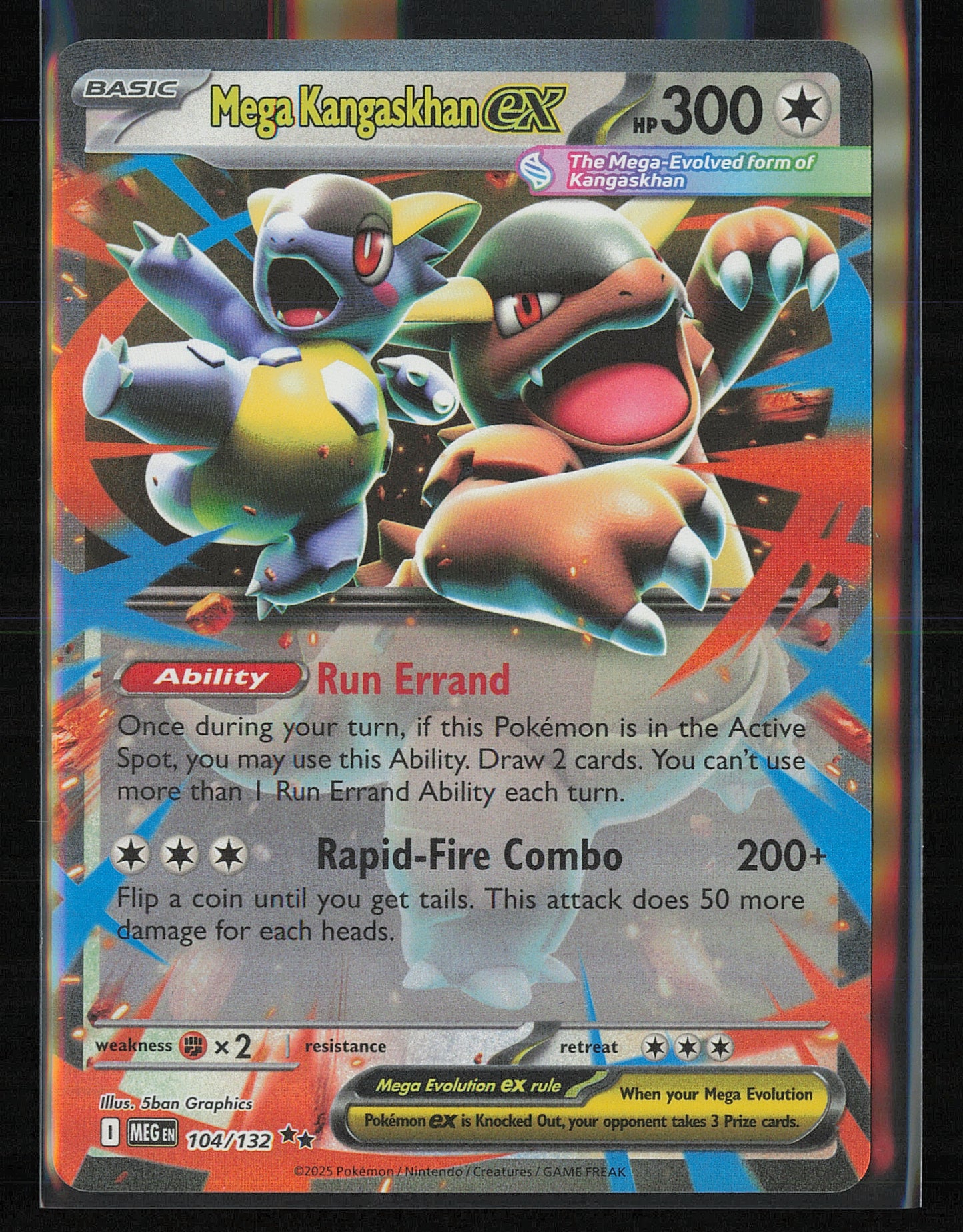 ME01: Mega Evolution #104/132 Mega Kangaskhan ex