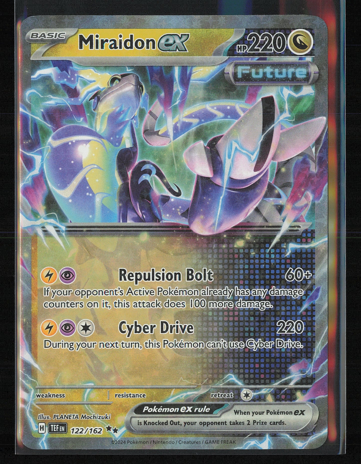 SV05: Temporal Forces #122/162 Miraidon ex