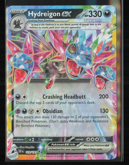 SV08: Surging Sparks #119/191 Hydreigon ex