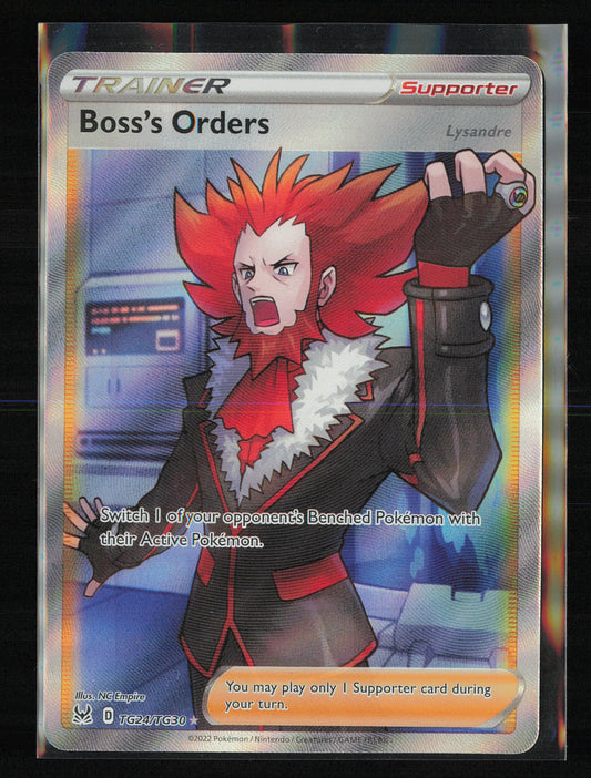 SWSH11: Lost Origin Trainer Gallery #TG24/TG30 Boss's Orders