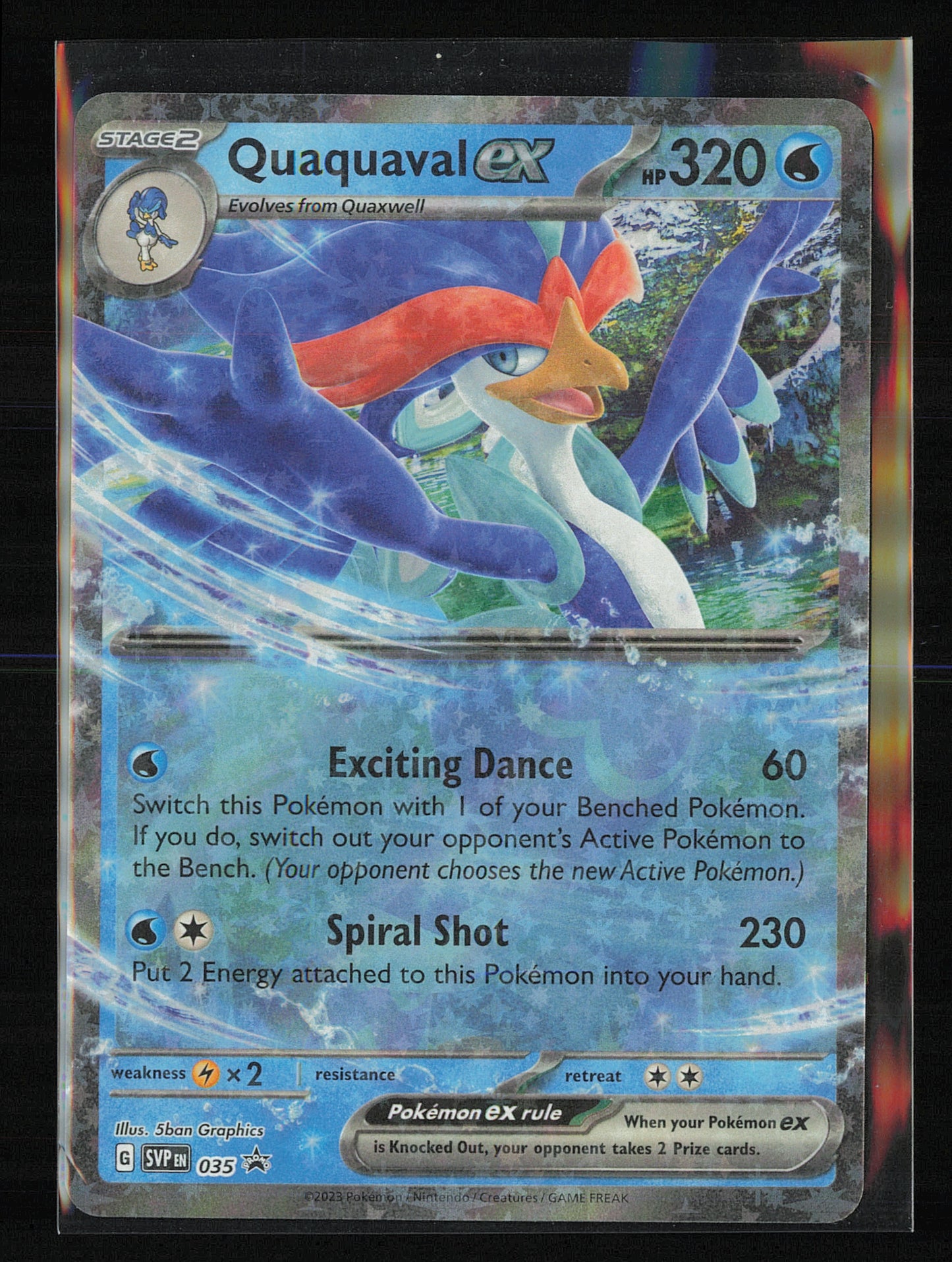 SV: Scarlet & Violet Promo Cards #035 Quaquaval ex