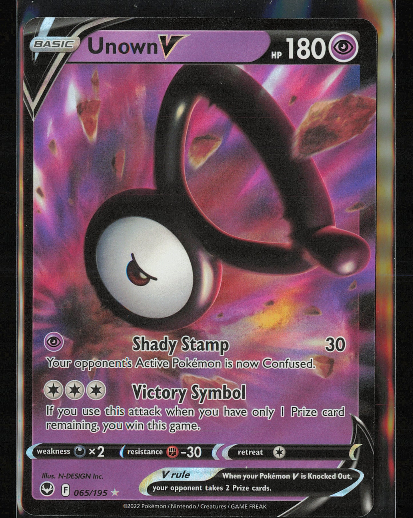 SWSH12: Silver Tempest #065/195 Unown V